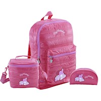 Set Mochila Scool Oficio Tela My Melody